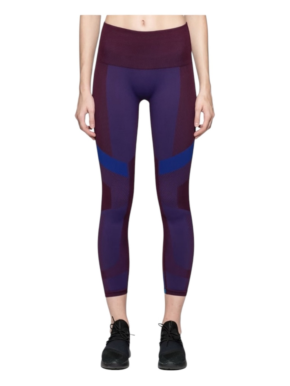 LNDR VORTEX seamless high rise Burgundy/Blue leggings High Compression
XS/S